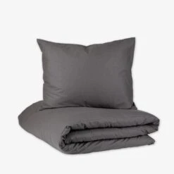 Bettbezug Bio-Baumwolle 150 X 200 Dunkelgrau 12 Bettbezug Bio-Baumwolle 150 X 200 Dunkelgrau -Einrichtungsgeschäft 401443 31681