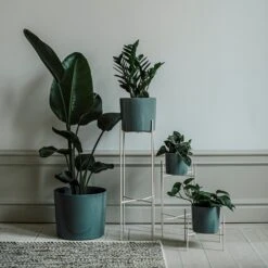 Pot Glazed 13cm Eucalyptus -Einrichtungsgeschäft 401486 31637