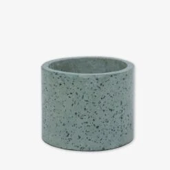 Pot Cement Terrazzo Ø19 Eucalyptus