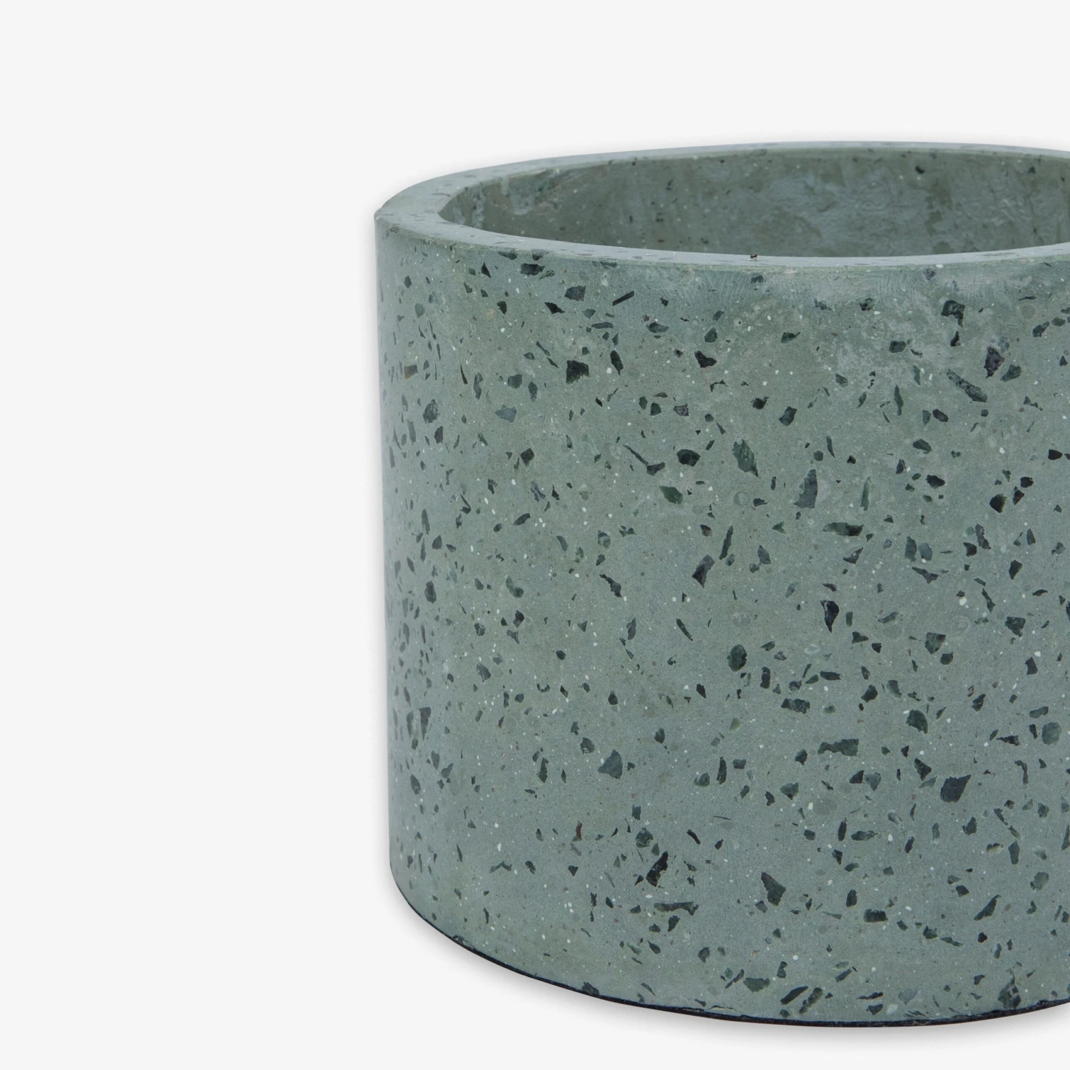 Pot Cement Terrazzo Ø19 Eucalyptus 4 Pot Cement Terrazzo Ø19 Eucalyptus – Bild 2