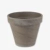 Blumentopf Terrakotta Grau Ø 13,5 Cm -Einrichtungsgeschäft 401508 30866