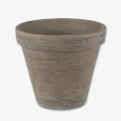 Blumentopf Terrakotta Grau Ø 18 Cm