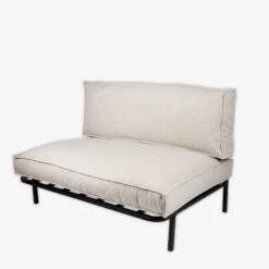 Sofa Metall Schwarz