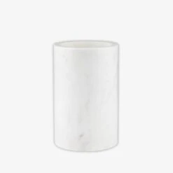 Wine Cooler/Utensil Holder Marble White