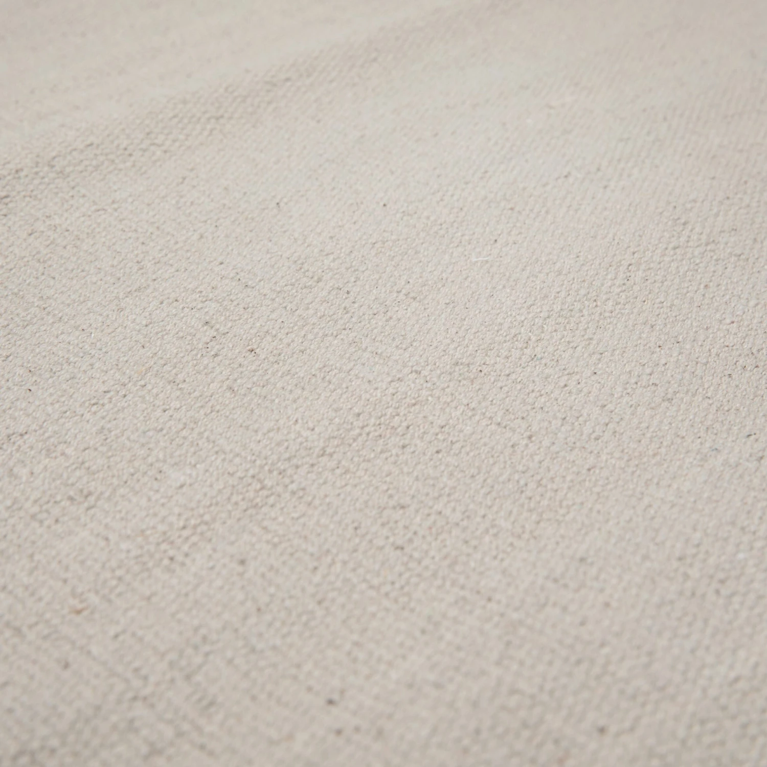 Teppich Baumwolle 70 X 200 Sand Beige 4 Teppich Baumwolle 70 X 200 Sand Beige – Bild 2