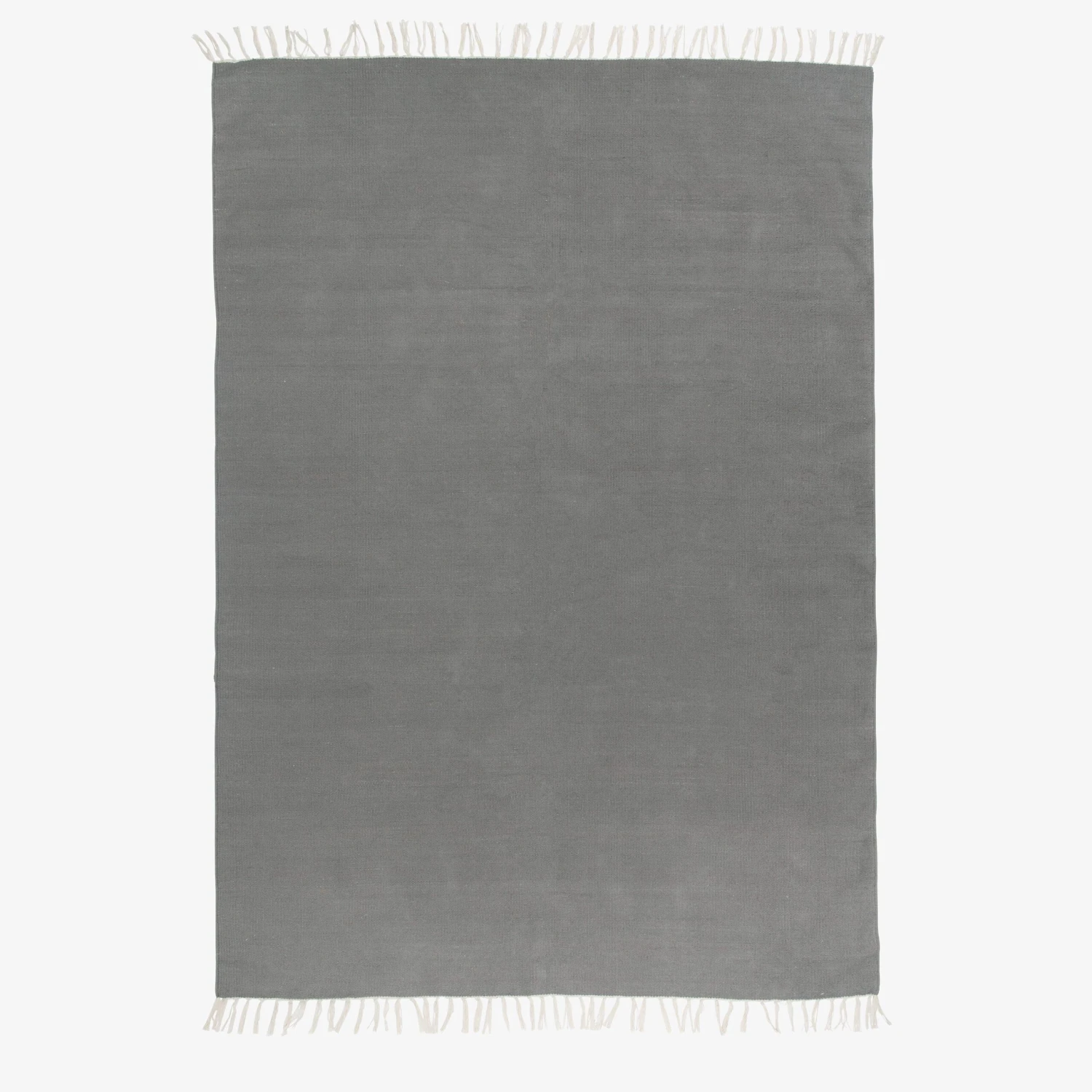 Teppich Baumwolle 140 X 200 Dunkelgrau 3 Teppich Baumwolle 140 X 200 Dunkelgrau