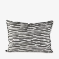 Kissen Stig Lindberg 50 X 70 Cm Korrugalion Grau