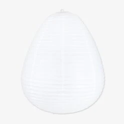 Rice Paper Lamp Drop 50cm White