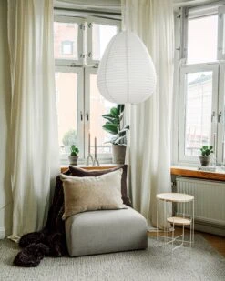 Rice Paper Lamp Drop 50cm White -Einrichtungsgeschäft 401903 36409