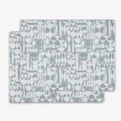 Set Stig Lindberg Wrap 2er-Pack Grün