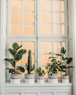 Blumentopf Stig Lindberg Diabolo 20 Cm Grau -Einrichtungsgeschäft 401974 36497