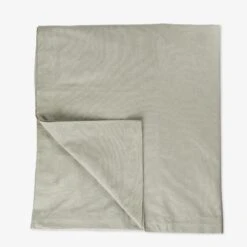 Bettbezug Bio-Baumwolle 150 X 250 Hell Khaki Grün