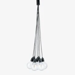 Lichterkette Pendel Schwarz