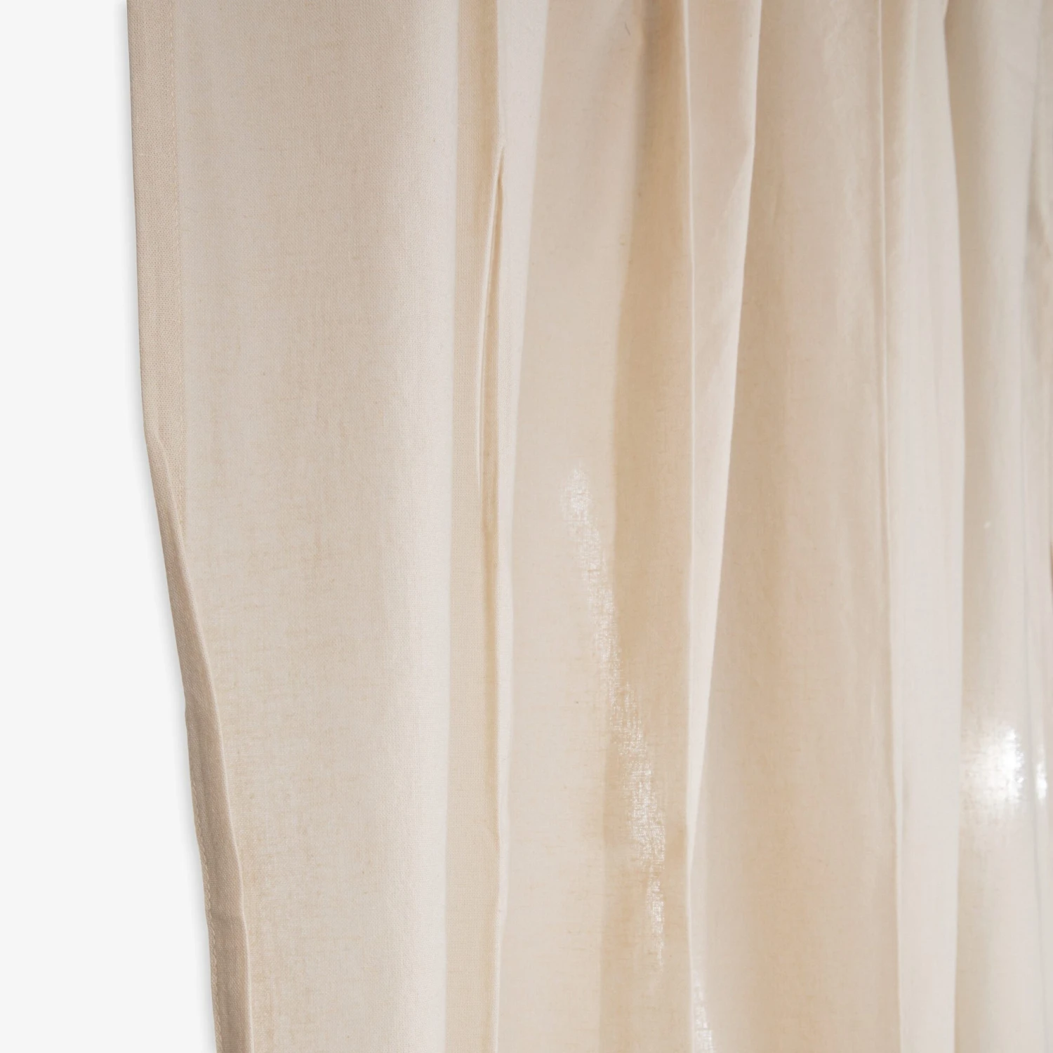 Vorhang Leinen-Mix 145 X 300 Cm 2er-Pack Hafer 5 Vorhang Leinen-Mix 145 X 300 Cm 2er-Pack Hafer – Bild 3