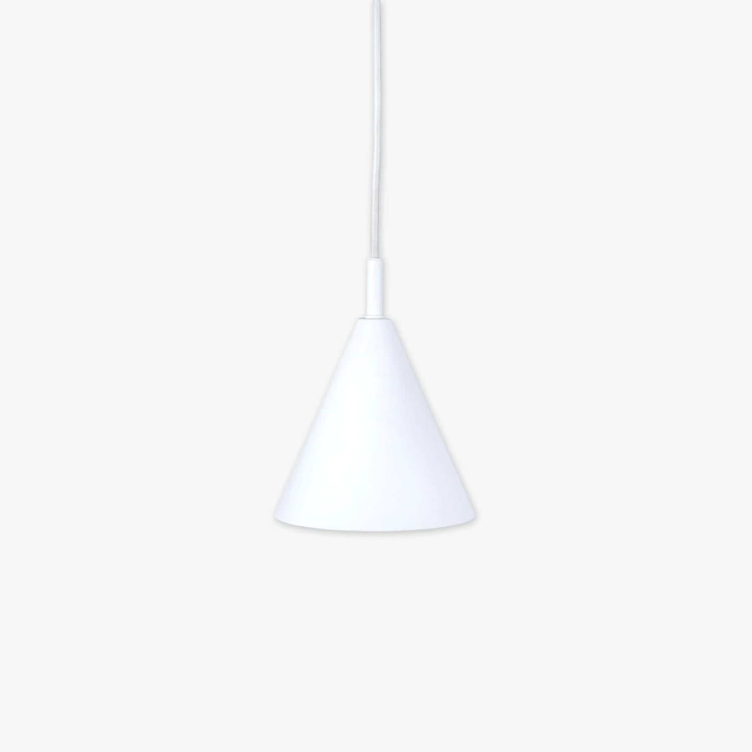 Hängelampe Konus Klein Weiß 3 Hängelampe Konus Klein Weiß