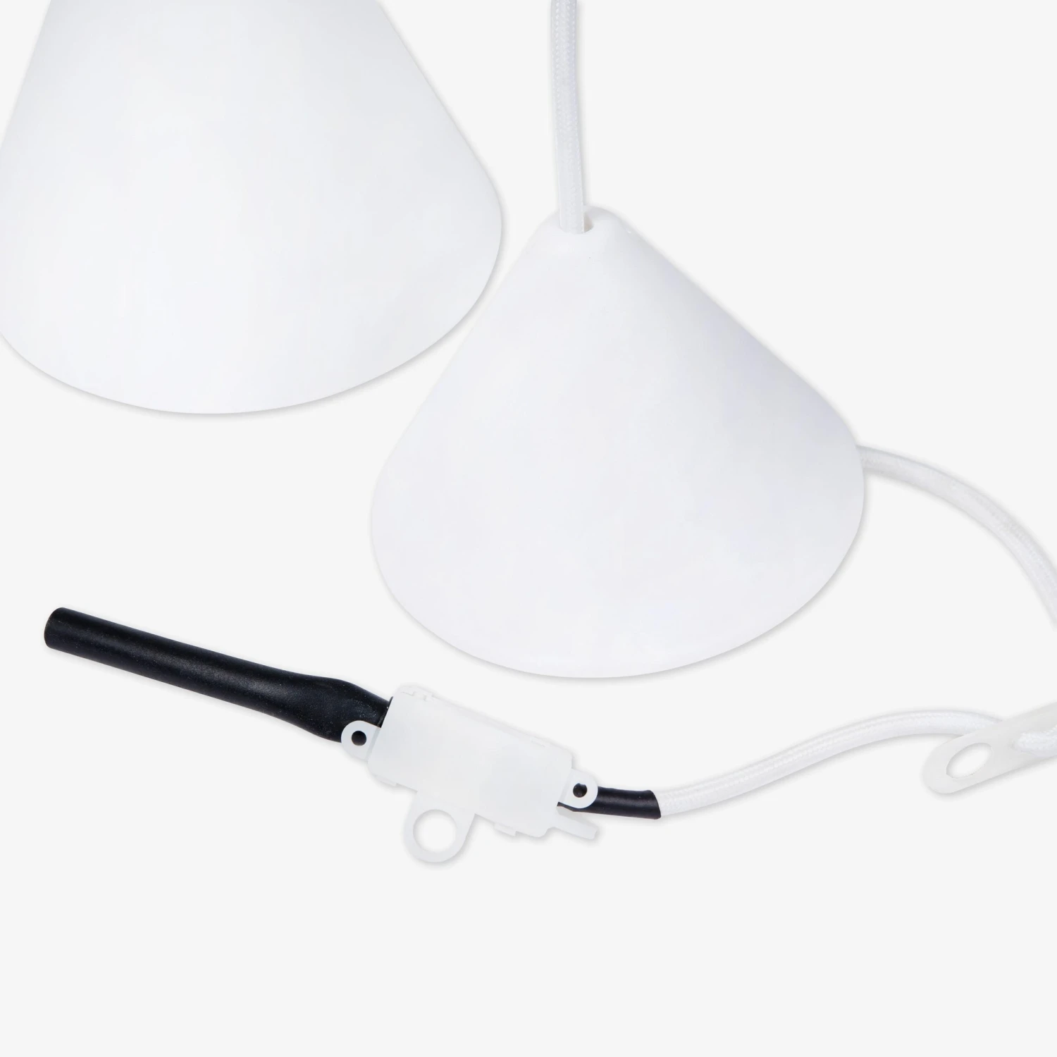 Hängelampe Konus Klein Weiß 5 Hängelampe Konus Klein Weiß – Bild 3