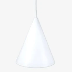 Hängelampe Konus Groß Weiß