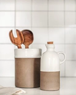 Öl- Und Essigflasche Steingut 11 Öl- Und Essigflasche Steingut -Einrichtungsgeschäft 402268 37915