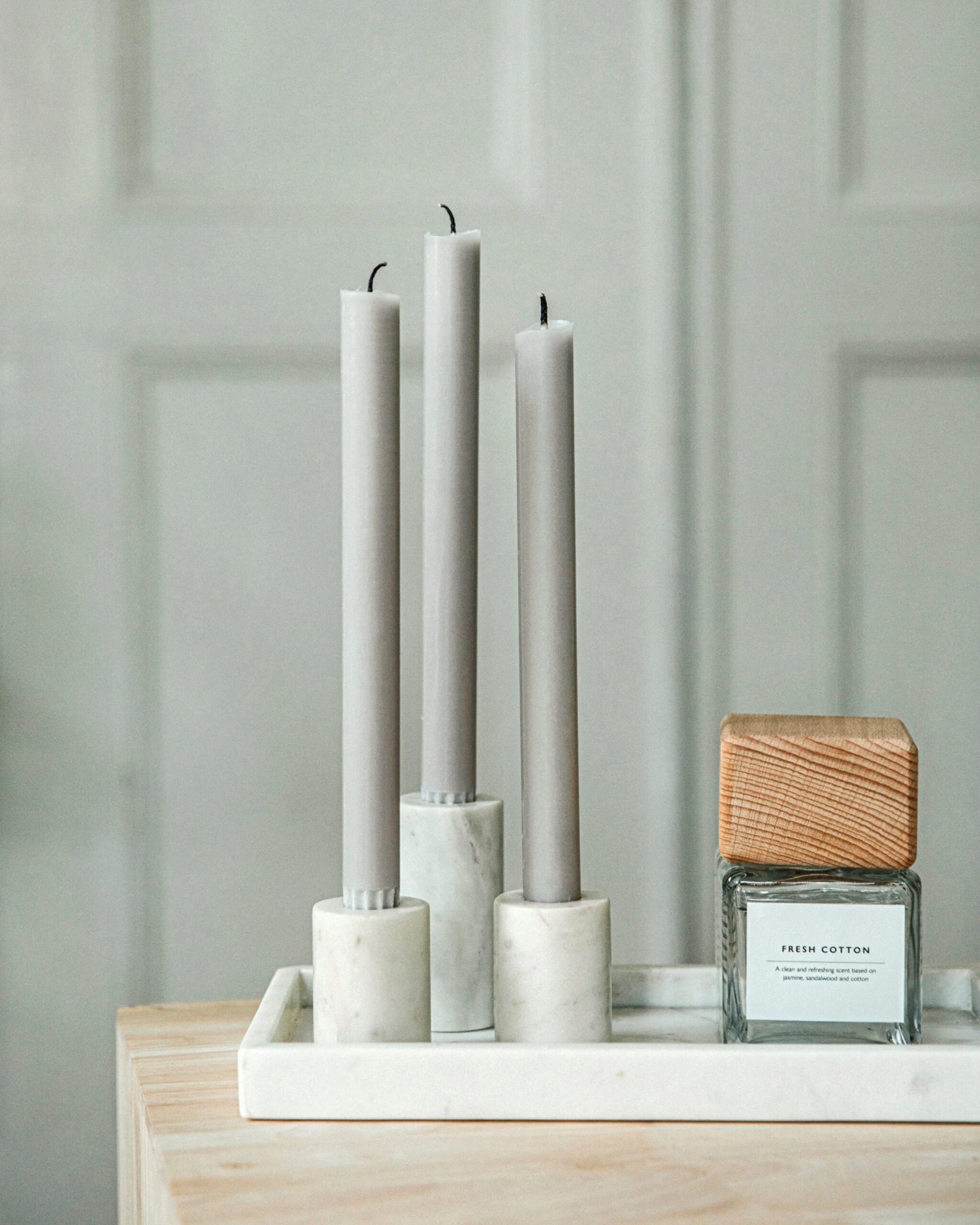 Kerzenhalter Marmor Krone H 6 Cm Weiß 7 Kerzenhalter Marmor Krone H 6 Cm Weiß – Bild 5