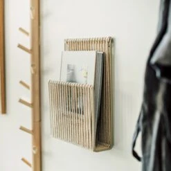 Zeitungshalter Baumwolle Natur -Einrichtungsgeschäft 402344 35531