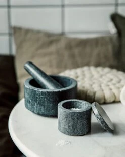 Mörtel Marmor Dunkelgrau -Einrichtungsgeschäft 402355 36406