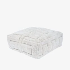 Sitzhocker Stairway Cremeweiß