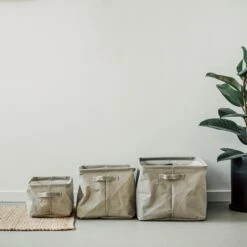 Korb Faltbar Groß Beige 12 Korb Faltbar Groß Beige -Einrichtungsgeschäft 402366 35534