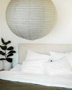 Reispapierlampe 80 Cm Beige -Einrichtungsgeschäft 402537 38152