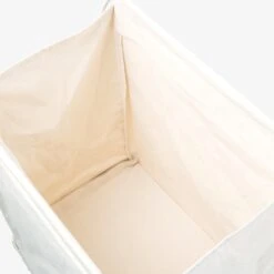 Wäschekorb Canvas/Metall Hellbeige -Einrichtungsgeschäft 402550 37527
