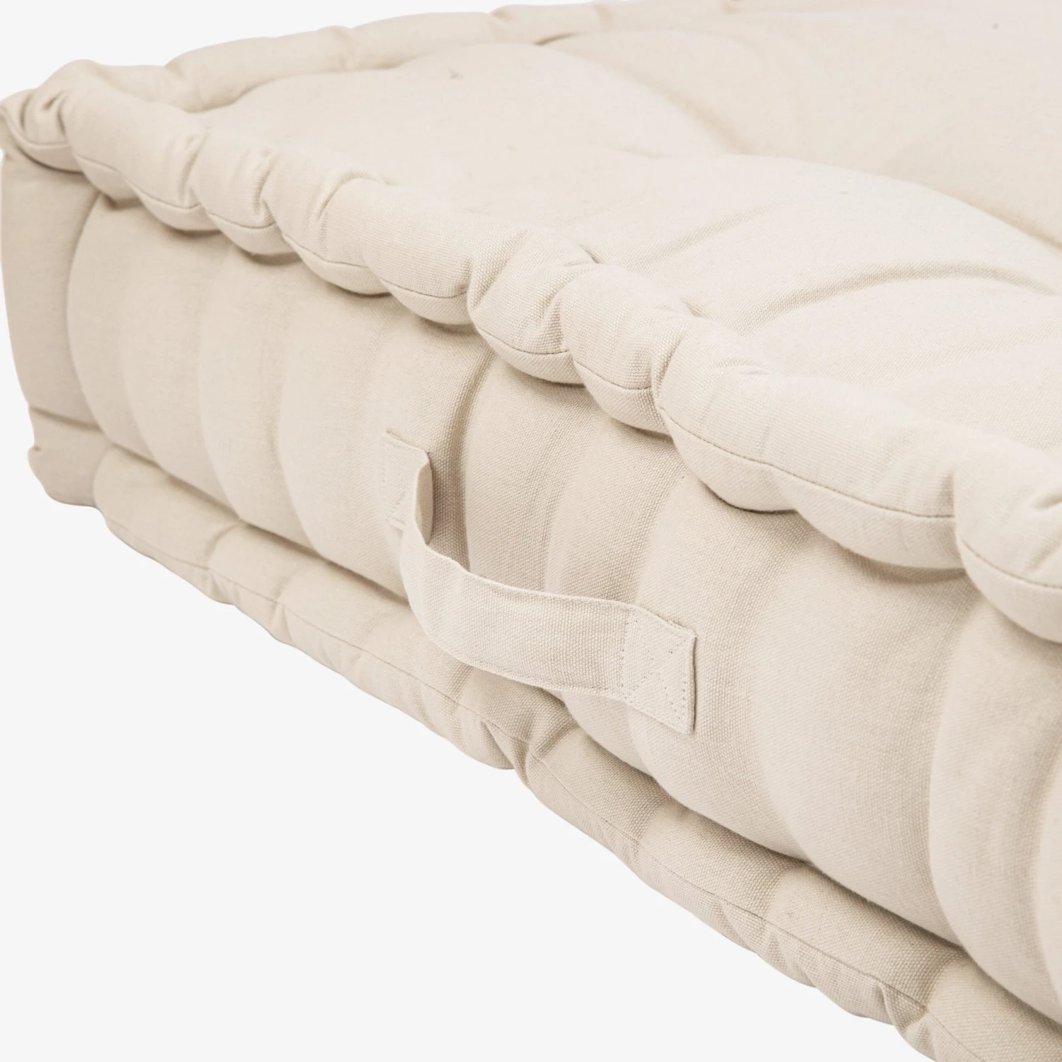 Sitzkissen XL Lang Hellbeige 4 Sitzkissen XL Lang Hellbeige – Bild 2