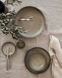 DUKA Toscana Essteller, 25 Cm, Grün -Einrichtungsgeschäft 920 402630 38921