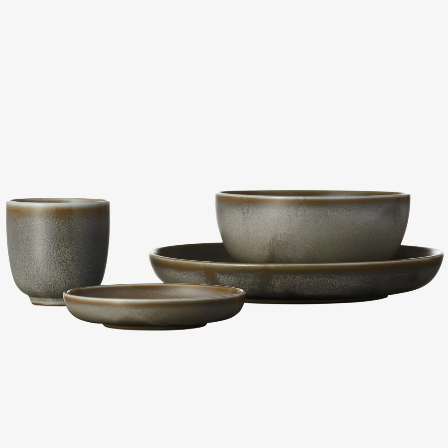 DUKA Toscana Schale 17,5 Cm, Grün 4 DUKA Toscana Schale 17,5 Cm, Grün – Bild 2