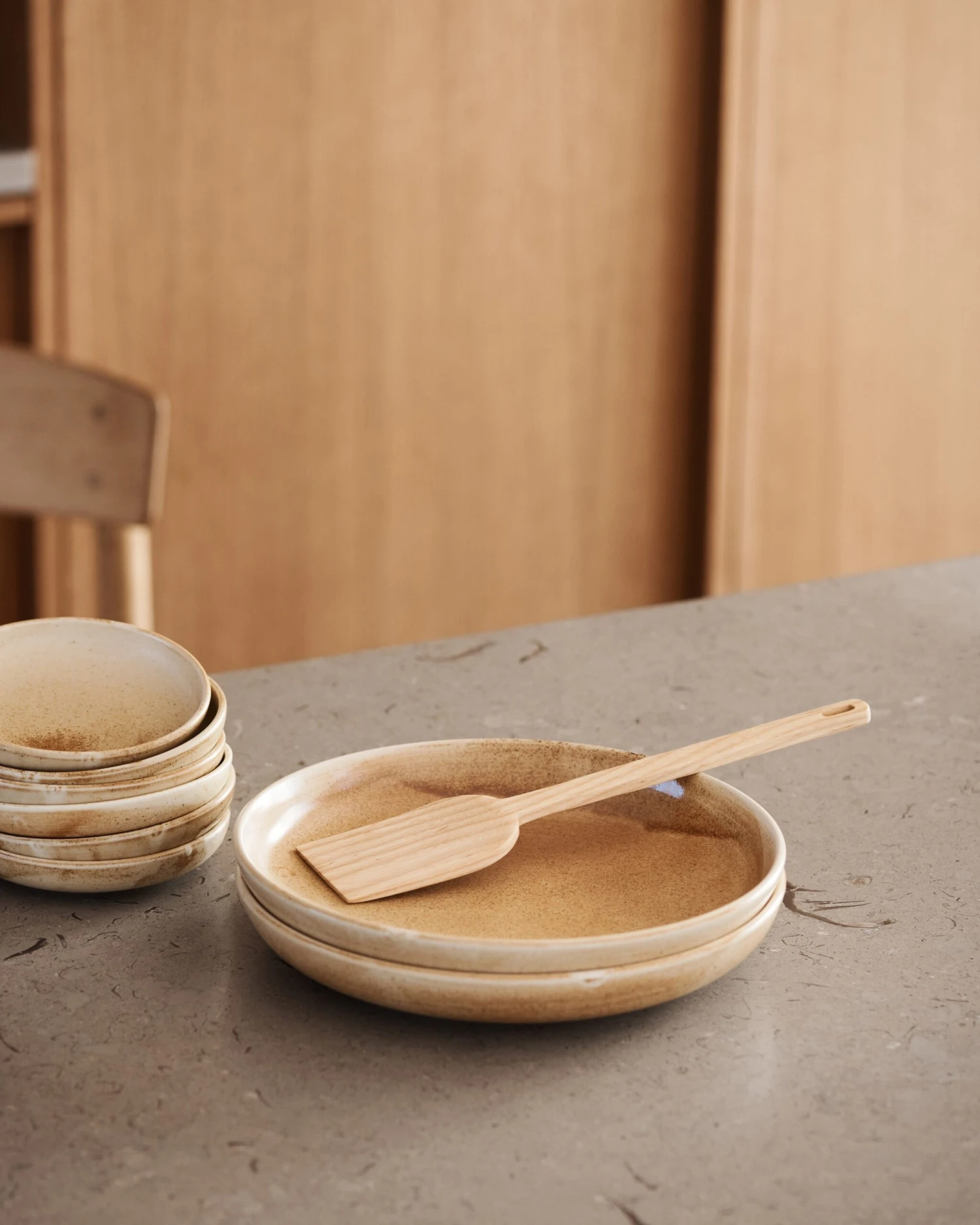 DUKA Toscana Essteller, 25 Cm, Beige 6 DUKA Toscana Essteller, 25 Cm, Beige – Bild 4