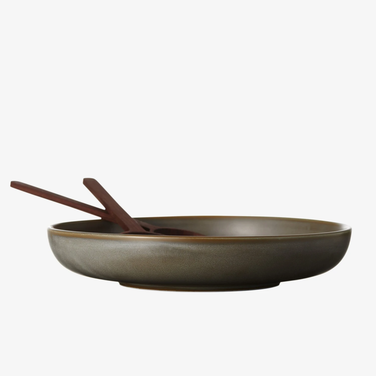 DUKA Toscana Schale 29,5 Cm, Grün 3 DUKA Toscana Schale 29,5 Cm, Grün